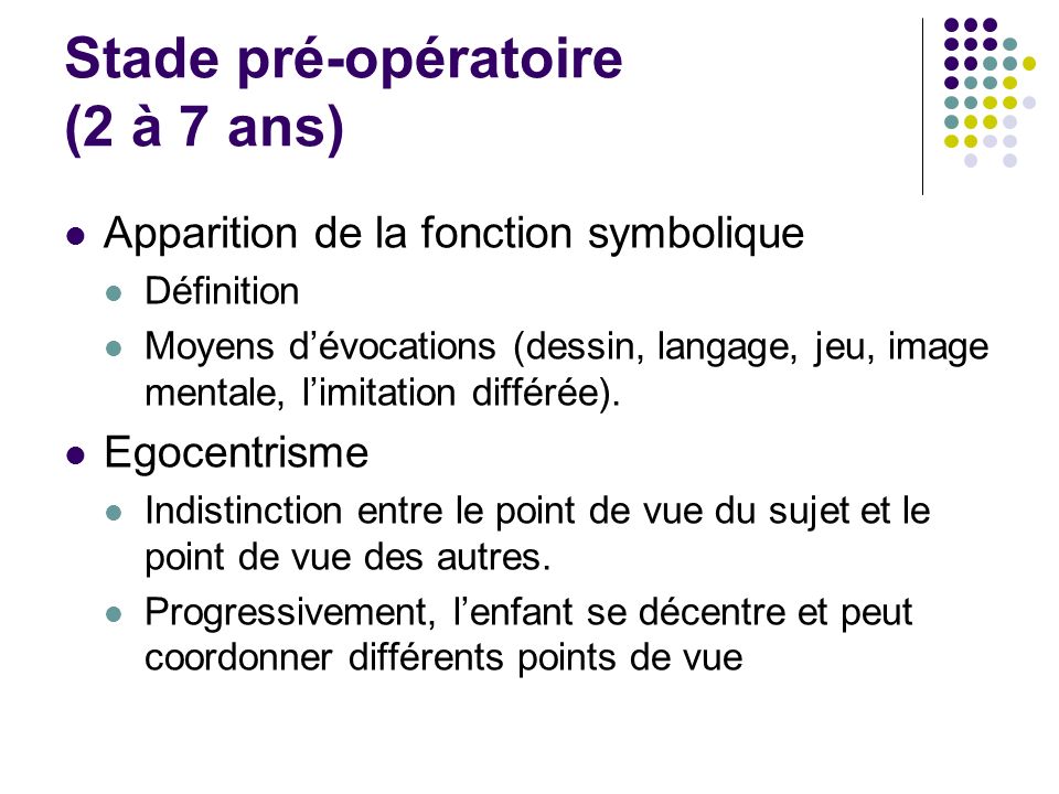 Psychologie du d veloppement Licence 2 me ann e ppt video online